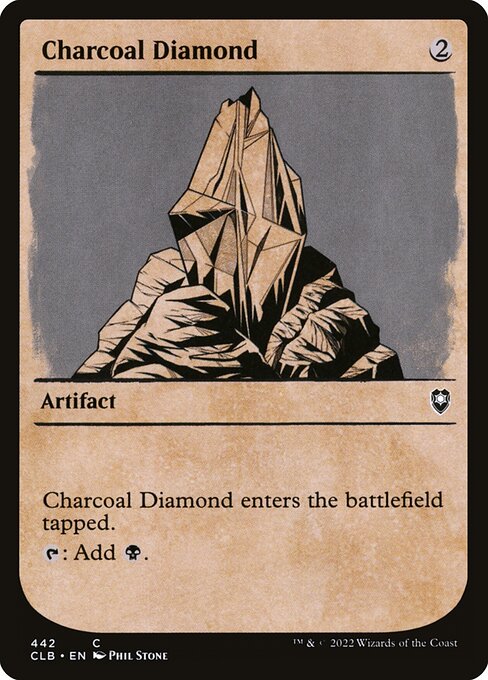 Charcoal Diamond – Commander Legends: Battle for Baldur's Gate (CLB-442) Magic: The Gathering card | LC-REM-20260804-15151272165708-44c435b6-4010-4bb6-b645-67732b1ebeab