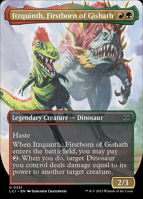 Itzquinth, Firstborn of Gishath – The Lost Caverns of Ixalan (LCI-331) Magic: The Gathering card | LC-REM-20260804-15393082310988-44f2aa6b-a092-4348-a24f-5edf46544eb7