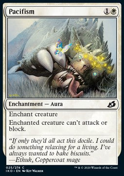 Pacifism - Ikoria: Lair of Behemoths (Common) [IKO-25] Hover Image