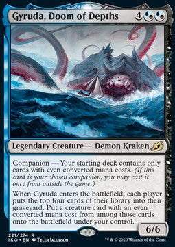 Gyruda, Doom of Depths - Ikoria: Lair of Behemoths (Rare) [IKO-221] Hoofdafbeelding