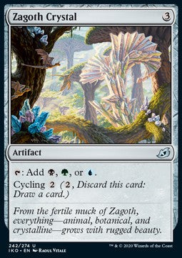 Zagoth Crystal - Ikoria: Lair of Behemoths (Uncommon) [IKO-242] Image principale du produit