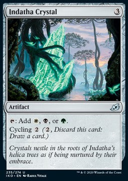Indatha Crystal - Ikoria: Lair of Behemoths (Uncommon) [IKO-235] Hoofdafbeelding