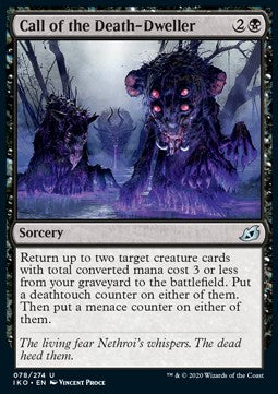 Call of the Death-Dweller - Ikoria: Lair of Behemoths (Uncommon) [IKO-78] Main image