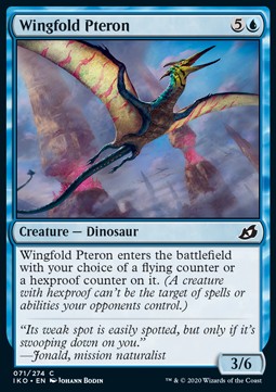 Wingfold Pteron - Ikoria: Lair of Behemoths (Common) [IKO-71] Image principale du produit