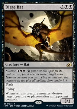 Dirge Bat - Ikoria: Lair of Behemoths (Rare) [IKO-84] Hoofdafbeelding