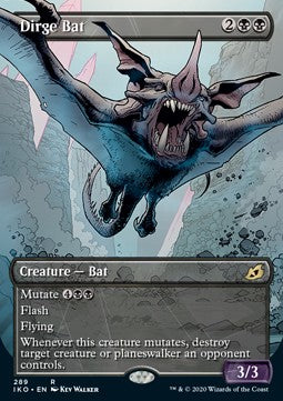 Dirge Bat (V.1) - Ikoria: Lair of Behemoths: Extras (Rare) [XIKO-289] Hoofdafbeelding