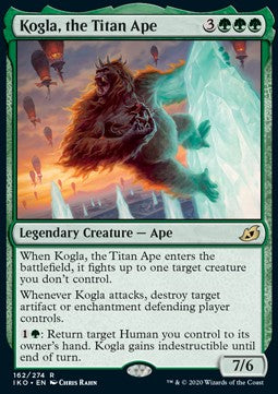 Kogla, the Titan Ape - Ikoria: Lair of Behemoths (Rare) [IKO-162] Hoofdafbeelding