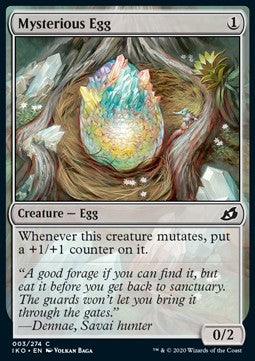 Mysterious Egg - Ikoria: Lair of Behemoths (Common) [IKO-3] Hauptbild