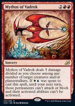 Mythos of Vadrok - Ikoria: Lair of Behemoths (Rare) [IKO-127] Hoofdafbeelding