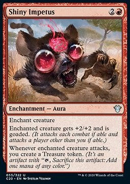 Shiny Impetus - Commander: Ikoria (Uncommon) [C20-55] Immagine principale del prodotto