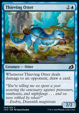 Thieving Otter - Ikoria: Lair of Behemoths (Common) [IKO-69] Main image