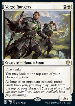 Verge Rangers - Commander: Ikoria (Rare) [C20-29] Immagine principale del prodotto
