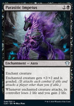 Parasitic Impetus - Commander: Ikoria (Uncommon) [C20-46] Immagine principale del prodotto