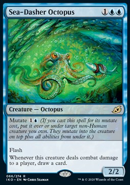 Sea-Dasher Octopus - Ikoria: Lair of Behemoths (Rare) [IKO-66] Hoofdafbeelding