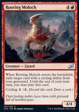 Rooting Moloch - Ikoria: Lair of Behemoths (Uncommon) [IKO-133] Image principale du produit
