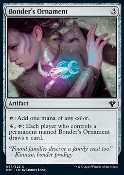Bonder's Ornament - Commander: Ikoria (Common) [C20-67] Immagine principale del prodotto