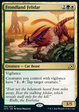 Frondland Felidar - Ikoria: Lair of Behemoths (Rare) [IKO-186]