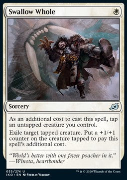 Swallow Whole - Ikoria: Lair of Behemoths (Uncommon) [IKO-35] Hoofdafbeelding