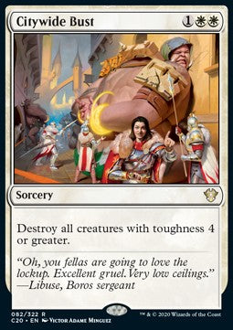 Citywide Bust - Commander: Ikoria (Rare) [C20-82] Hauptbild