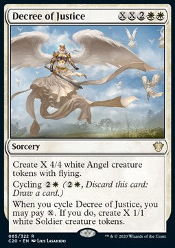 Decree of Justice - Commander: Ikoria (Rare) [C20-85] Immagine principale del prodotto