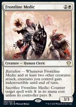 Frontline Medic - Commander: Ikoria (Rare) [C20-89] Immagine principale del prodotto