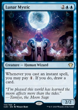 Lunar Mystic - Commander: Ikoria (Rare) [C20-115] Hauptbild