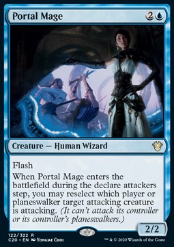 Portal Mage - Commander: Ikoria (Rare) [C20-122] Hover Image