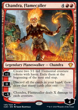 Chandra, Flamecaller - Commander: Ikoria (Mythic) [C20-145] Hauptbild