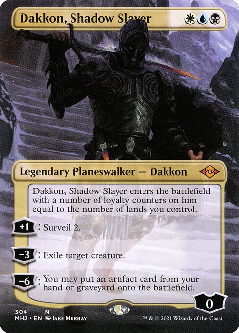 Dakkon, Shadow Slayer – Modern Horizons 2 (MH2-304) Magic: The Gathering card | LC-REM-20260804-15150817739084-4538baaf-cb79-45f8-a06b-9f5e773920fa