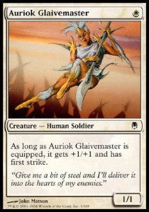 Auriok Glaivemaster - Darksteel (Common) [DST-1] Hoofdafbeelding