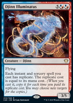Djinn Illuminatus - Commander: Ikoria (Rare) [C20-210] Hauptbild