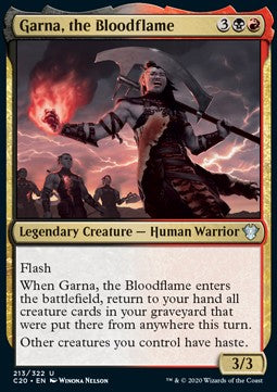 Garna, the Bloodflame - Commander: Ikoria (Uncommon) [C20-213] Immagine principale del prodotto