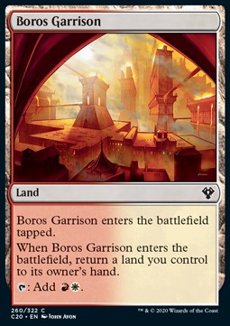 Boros Garrison - Commander: Ikoria (Common) [C20-260] Immagine principale del prodotto