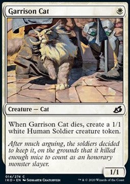 Garrison Cat - Ikoria: Lair of Behemoths (Common) [IKO-14] Hover Image