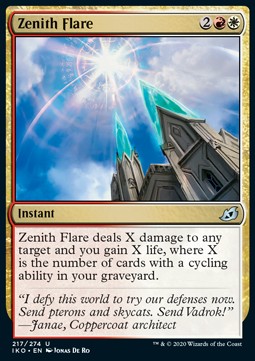 Zenith Flare - Ikoria: Lair of Behemoths (Uncommon) [IKO-217] Immagine principale del prodotto
