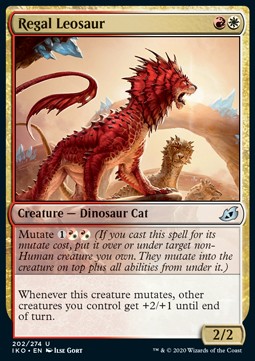Regal Leosaur - Ikoria: Lair of Behemoths (Uncommon) [IKO-202] Immagine principale del prodotto