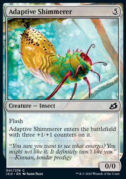 Adaptive Shimmerer - Ikoria: Lair of Behemoths (Common) [IKO-1] Immagine principale del prodotto