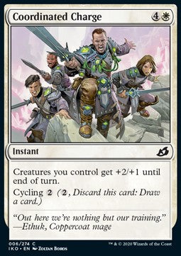 Coordinated Charge - Ikoria: Lair of Behemoths (Common) [IKO-6] Immagine principale del prodotto
