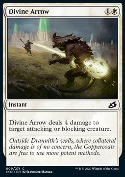 Divine Arrow - Ikoria: Lair of Behemoths (Common) [IKO-9] Immagine principale del prodotto