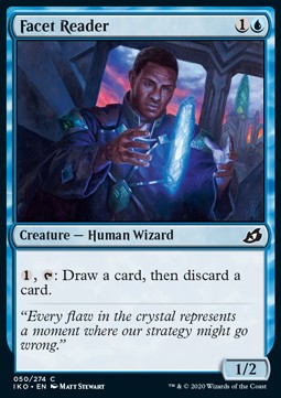 Facet Reader - Ikoria: Lair of Behemoths (Common) [IKO-50] Hover Image