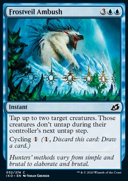 Frostveil Ambush - Ikoria: Lair of Behemoths (Common) [IKO-52] Imagen principal del producto