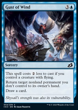 Gust of Wind - Ikoria: Lair of Behemoths (Common) [IKO-54] Hover Image