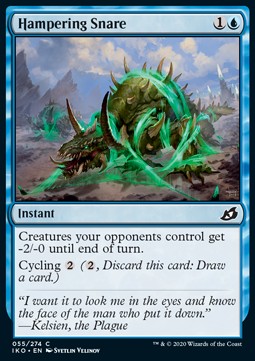 Hampering Snare - Ikoria: Lair of Behemoths (Common) [IKO-55] Hover Image