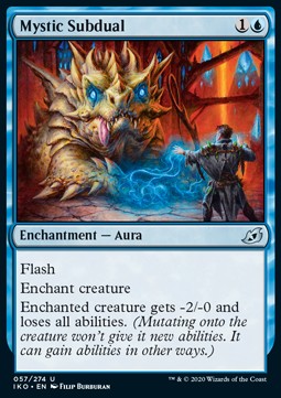 Mystic Subdual - Ikoria: Lair of Behemoths (Uncommon) [IKO-57] Imagen principal del producto