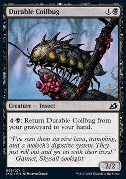 Durable Coilbug - Ikoria: Lair of Behemoths (Common) [IKO-85] Hoofdafbeelding