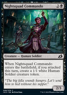 Nightsquad Commando - Ikoria: Lair of Behemoths (Common) [IKO-98] Hoofdafbeelding