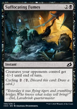 Suffocating Fumes - Ikoria: Lair of Behemoths (Common) [IKO-100] Main image