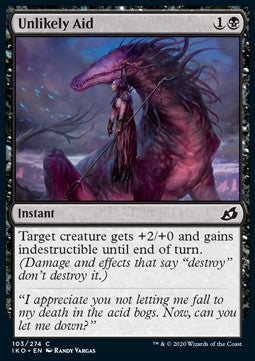 Unlikely Aid - Ikoria: Lair of Behemoths (Common) [IKO-103] Imagen principal del producto