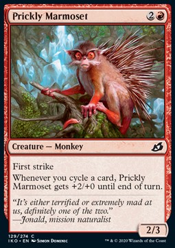 Prickly Marmoset - Ikoria: Lair of Behemoths (Common) [IKO-129] Main image