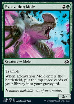 Excavation Mole - Ikoria: Lair of Behemoths (Common) [IKO-150] Imagen principal del producto